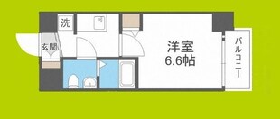 ワールドアイ阿波座WESTの物件間取画像